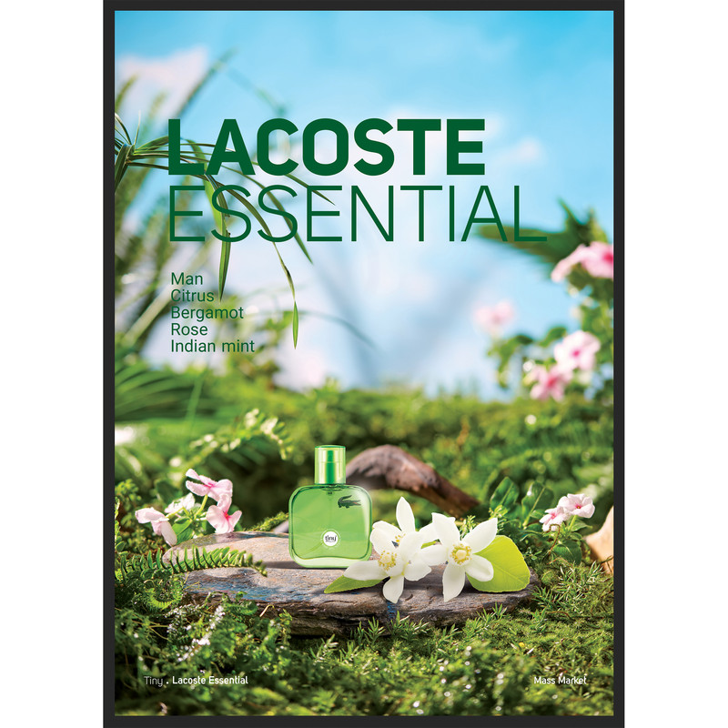 عطر جیبی مردانه النترا تاینی مدل Lacoste Essentional حجم 30 میلی لیتر