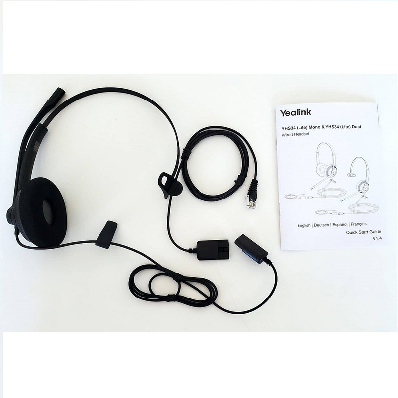 هدست تلفن یالینک مدل YHS34 Lite Mono