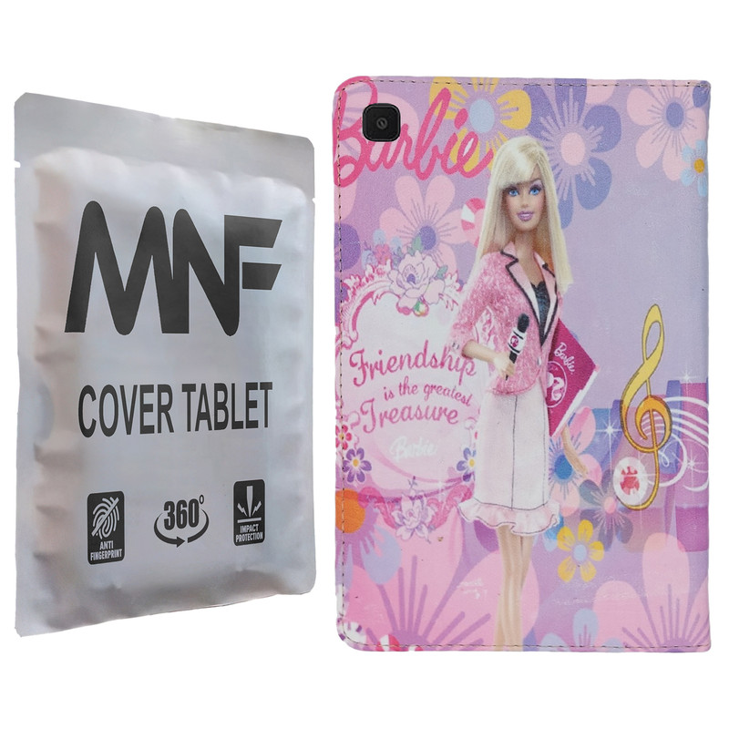 کیف کلاسوری ام ان اف طرح دخترانه عروسکی کد M-147 مناسب برای تبلت سامسونگ Galaxy Tab A 10.1 2019 T510 / T515