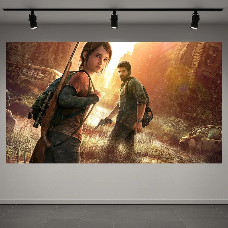 پوستر طرح بازی مدل the last of us کد AR3058846