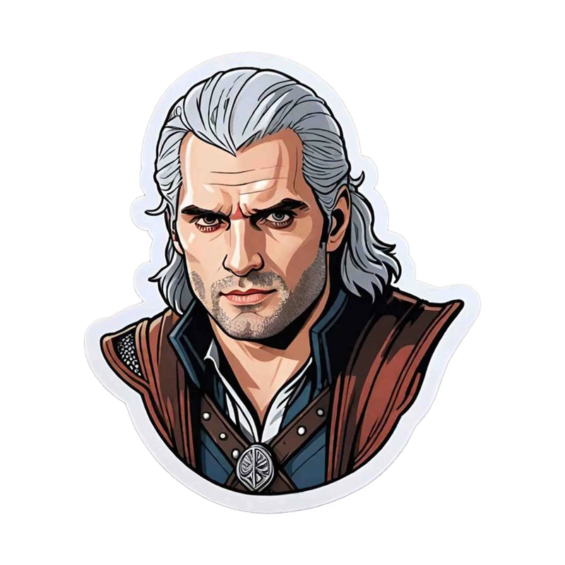 استیکر لپ تاپ طرح بازی ویچر کد 2025