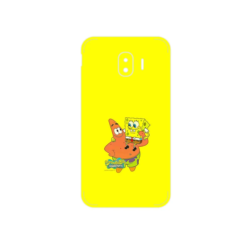 برچسب پوششی ماهوت مدل SpongeBob SquarePants مناسب برای گوشی موبایل سامسونگ Galaxy J2 Pro 2018