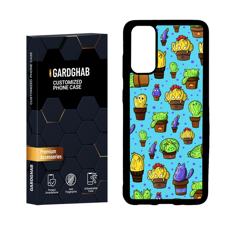 کاور گارد قاب مدل دور ژله ای فانتزی مناسب برای گوشی موبایل سامسونگ Galaxy S20
