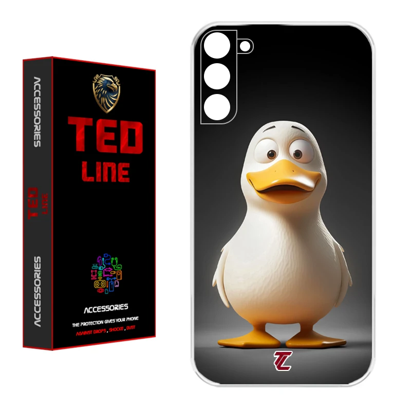 کاور تد لاین طرح اردک کد 1124 مناسب برای گوشی موبایل سامسونگ Galaxy S21 FE