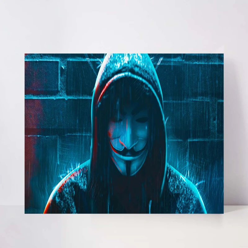 تابلو شاسی مدل anonymus my identity کد S-10030