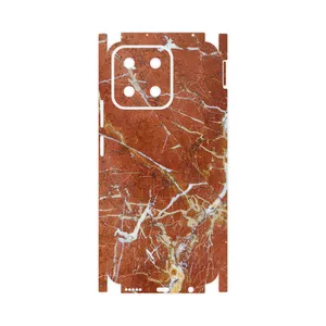 MAHOOT Red Marble-FullSkin Cover Sticker for Honor X7c