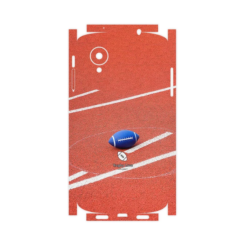 برچسب پوششی ماهوت مدل Rugby football-FullSkin مناسب برای گوشی موبایل گوگل Nexus 5