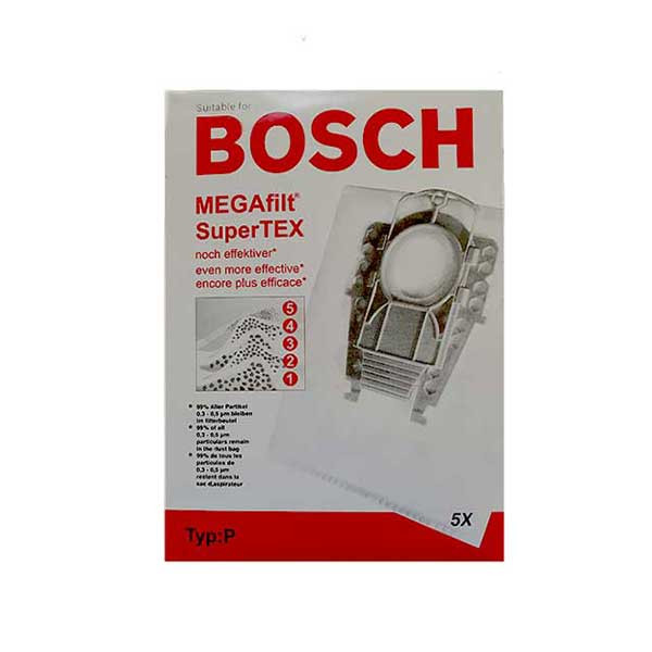 پاکت جاروبرقی مدل Ergomax P مناسب برای جاروبرقی بوش و زیمنس بسته پنج عددی