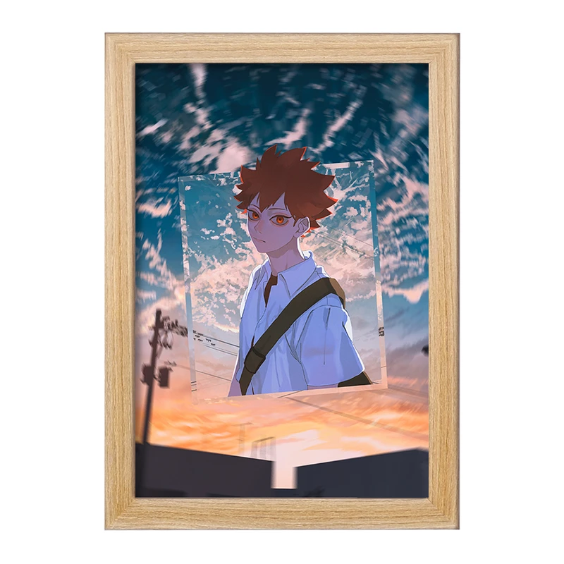 تابلو خندالو مدل هیناتا انیمه هایکیو Haikyu  کد 17769