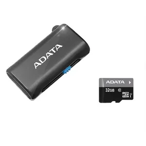 کارت حافظه microSDHC ای دیتا مدل Premier کلاس 10 استاندارد UHS-I U1 همراه با میکرو ریدر ظرفیت 32 گیگابایت