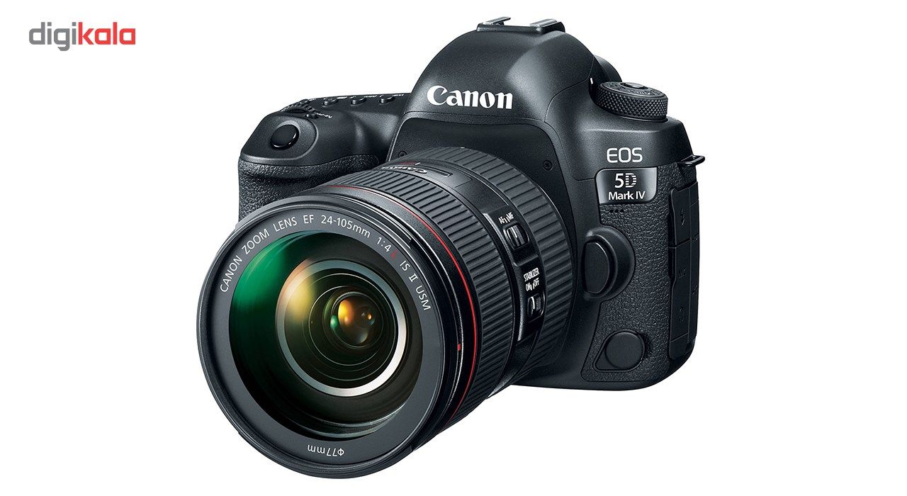 مشخصات، قیمت و خرید دوربین دیجیتال کانن مدل EOS 5D Mark IV به همراه لنز  24-105 میلی متر F4 L IS II | دیجی‌کالا