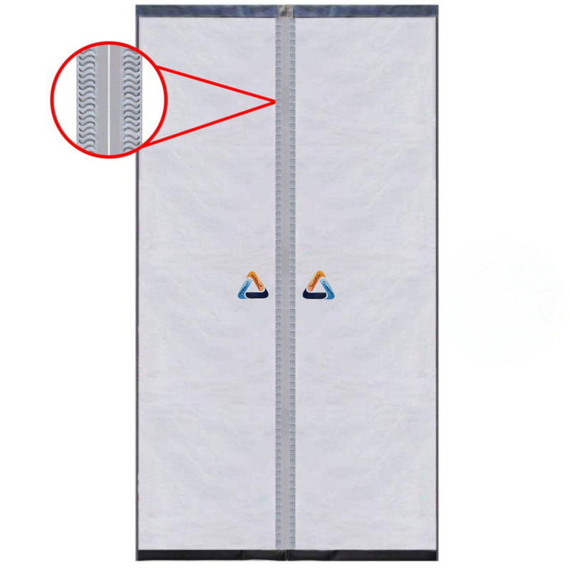 پرده مغناطیسی پرده مغناطیسی ماندگاران برنا مدل توری آهنربا یکسره سایز 220x100 سانتی‌متر