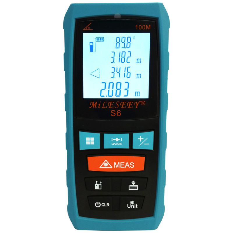 متر لیزری مایلسی مدل S6a-100m