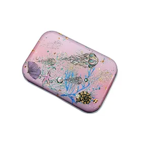 جعبه هدیه مدل قوطی فلزی طرح دریا 