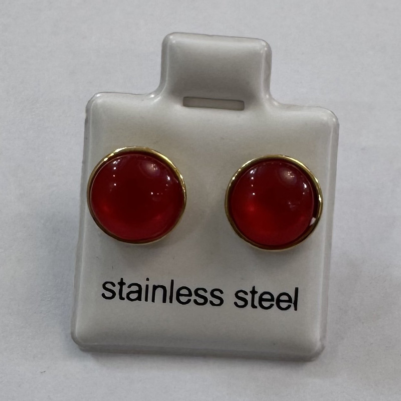 گوشواره زنانه مدل الماس نگین کد cirng110