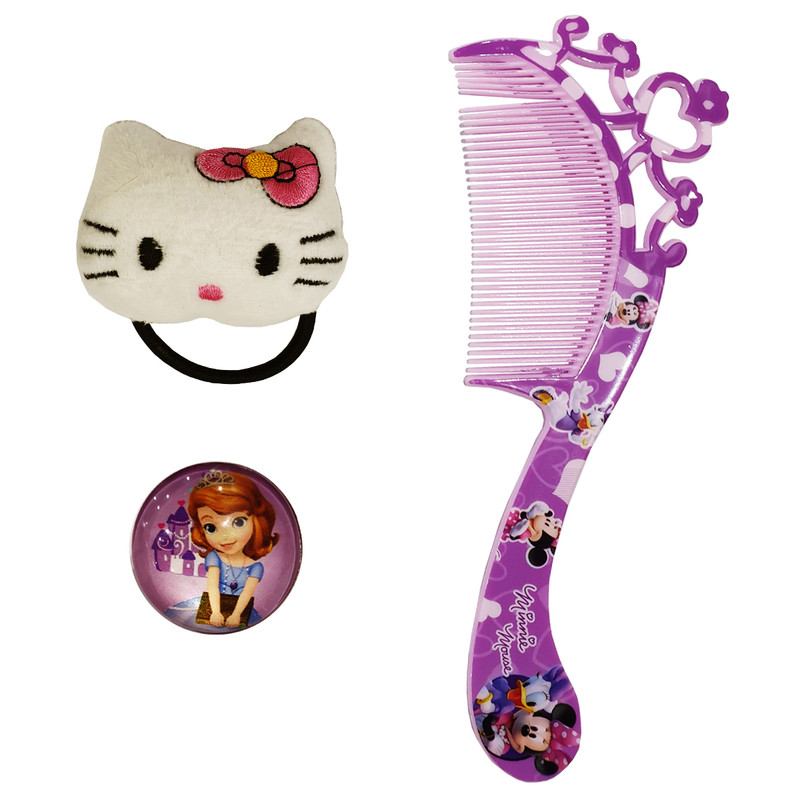 شانه کودک مدل میکی موس کد 02 مجموعه 3 عددی