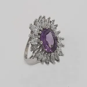 انگشتر نقره زنانه مدل 00036