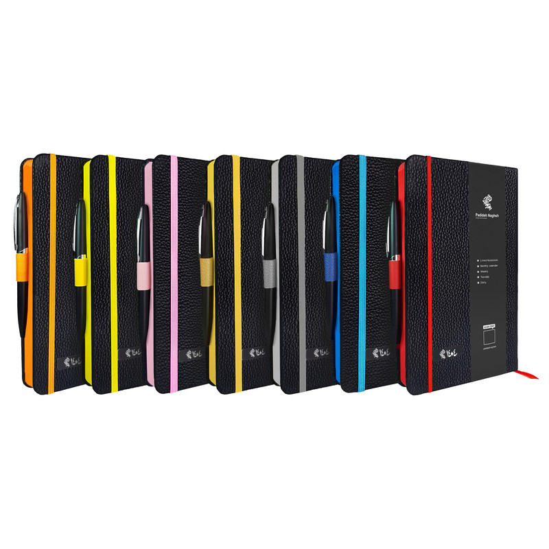 سالنامه سال1404 پدیده نقش مدل مداد رنگی همراه با خودکار