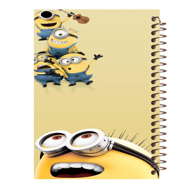 دفتر مشق 100 برگ طرح مینیون کد H255
