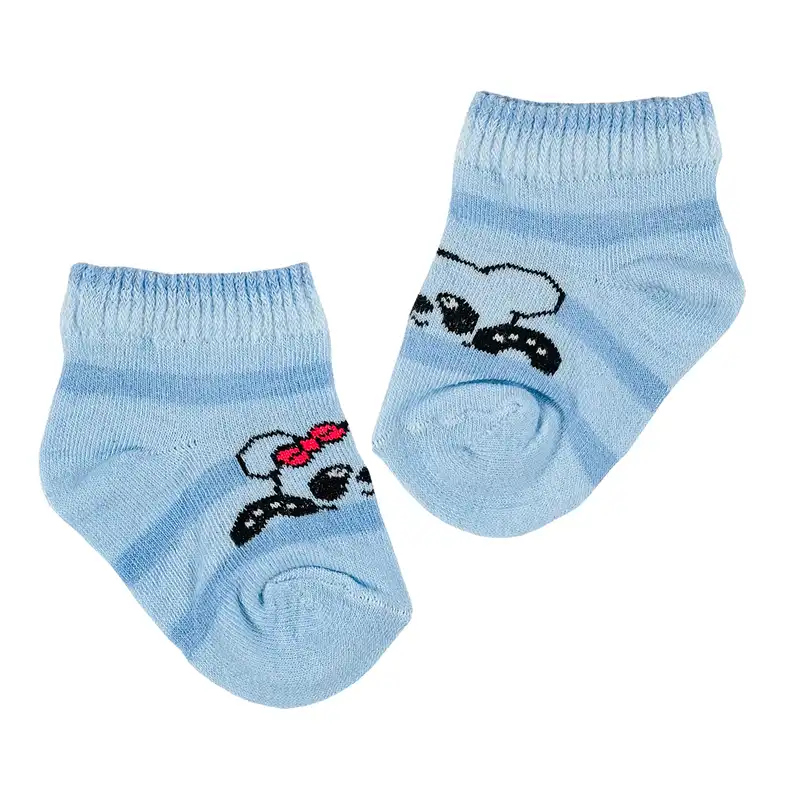 جوراب نوزادی مدل AG276 مجموعه 4 عددی