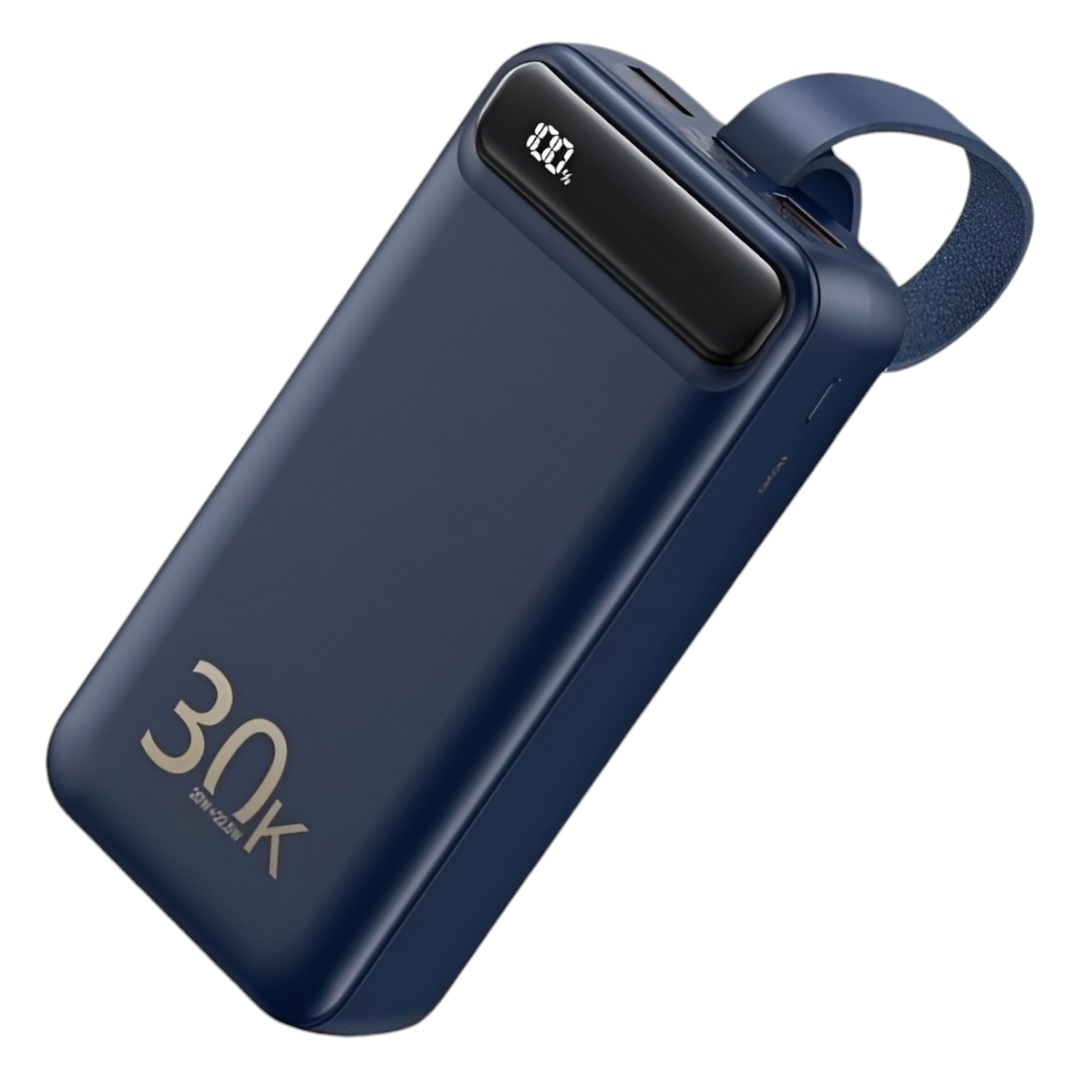 پاوربانک مدل  fast-pd-20ww_QC-22.5W ظرفیت 30000 میلی آمپر ساعت