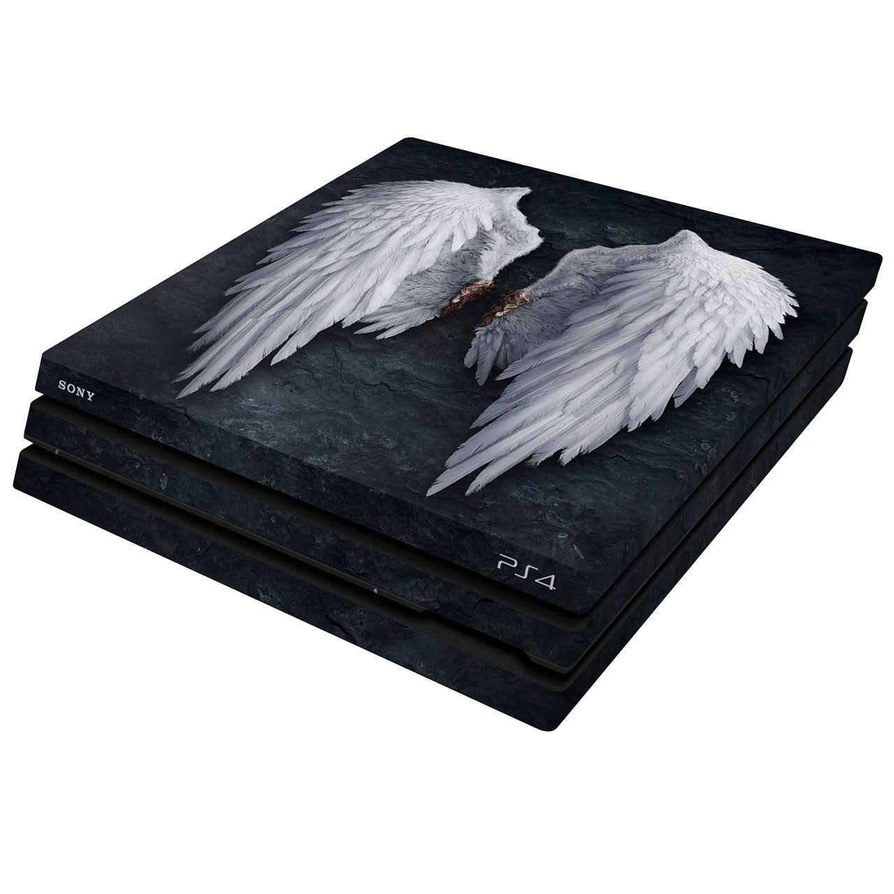 برچسب افقی پلی استیشن 4 پرو ونسونی طرح Angel Wings