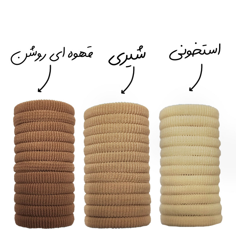کش مو زنانه مدل ۰۹ بسته ۱۲ عددی