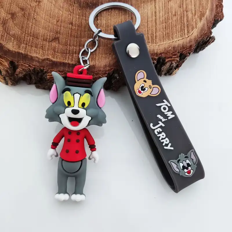 جاکلیدی مدل سیلیکونی طرح گربه تام کد DB20