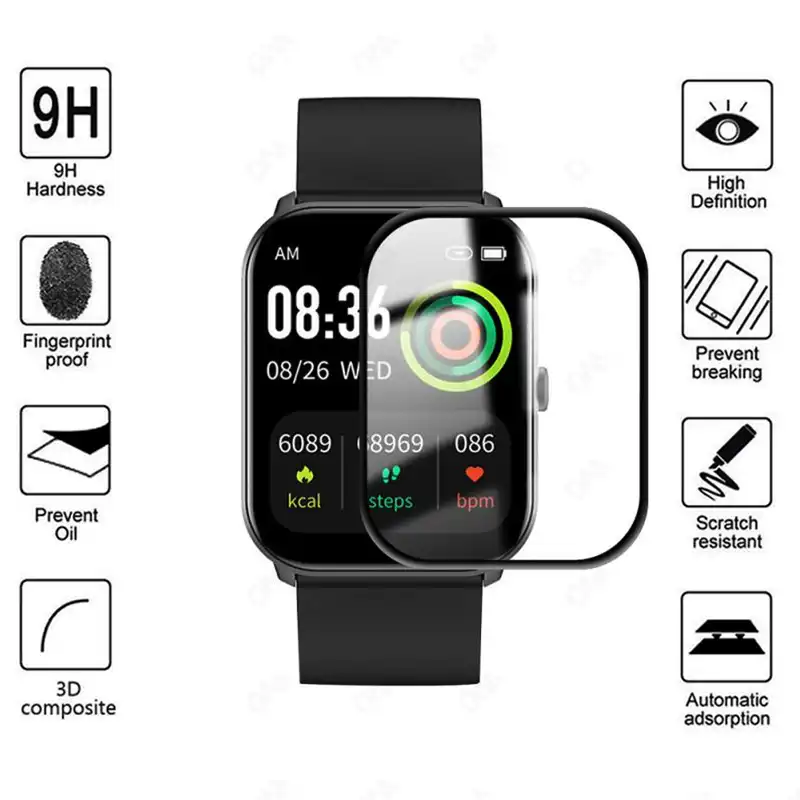 محافظ صفحه نمایش کروکودیل مدل C-PWM مناسب برای ساعت هوشمند امیلب Imilab W01