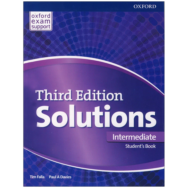 کتاب solutions intermediate اثر Tim Falla and Paul A Davies انتشارات OXFORD