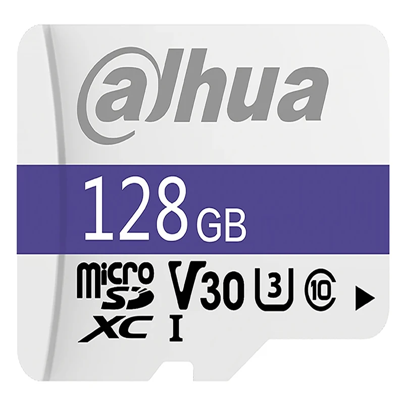 کارت حافظه MICROSD داهوا مدل C100 کلاس U3-10 سرعت 95MB/S ظرفیت 128 گیگابایت