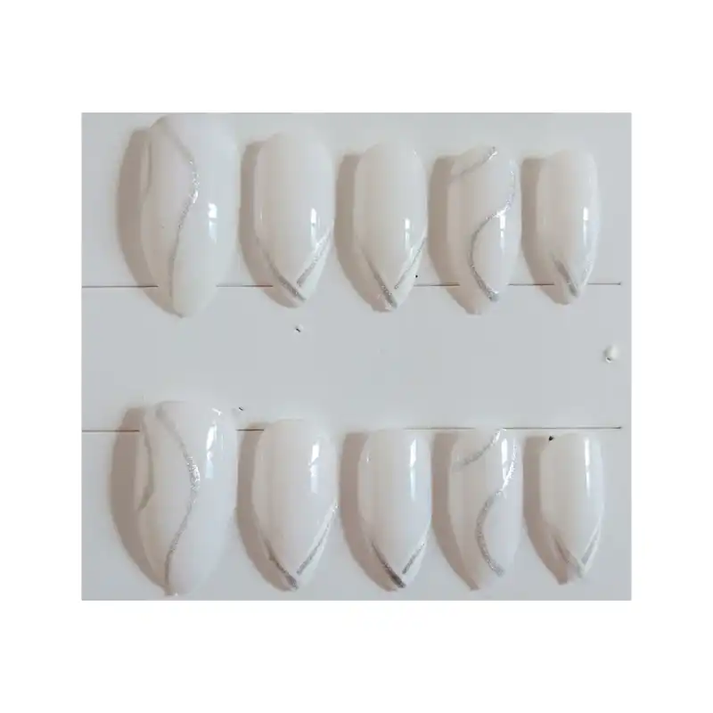 ناخن مصنوعی مدل آبشار بسته ده عددی