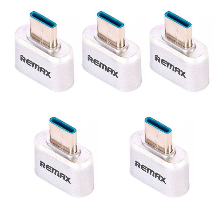 مبدل USB به USB-C ریمکس مدل C3 بسته پنج عددی