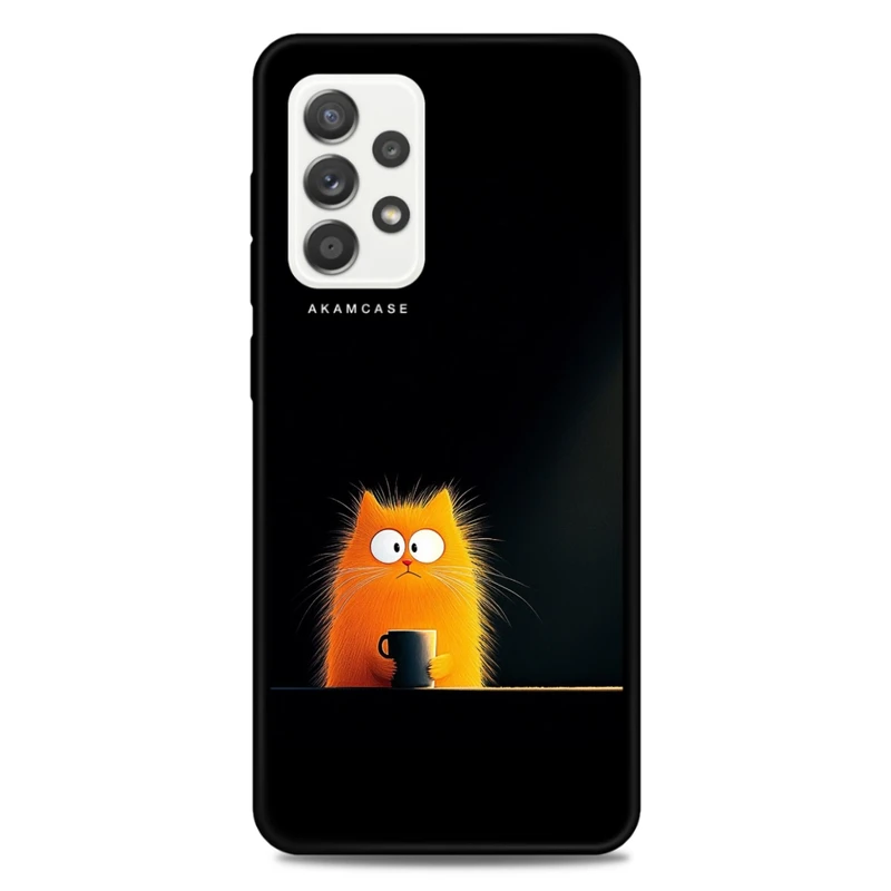 کاور آکام مدل AMC-WSGA52-CATS-43 مناسب برای گوشی موبایل سامسونگ Galaxy A52