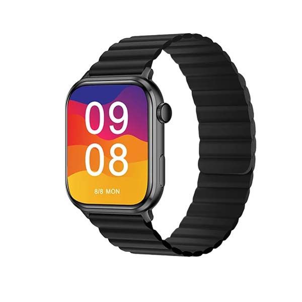 ساعت هوشمند آی می لب مدل IMILAB W02 دارای قابلیت های صفحه نمایش رنگی، صفحه نمایش لمسی، کنترل موسیقی (Music Player)، کنترل سطح اکسیژن خون، قابلیت مکالمه از طریق بلوتوث بند سیلیکون -  - 3