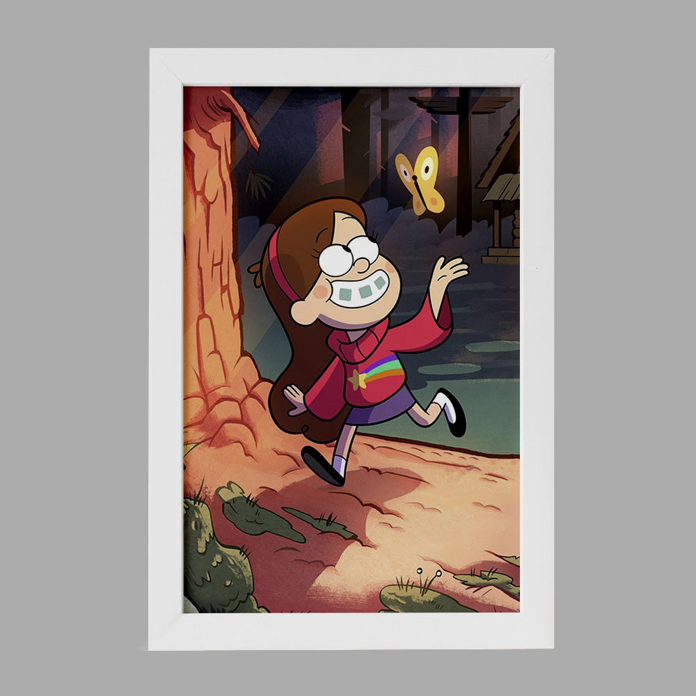 تابلو خندالو مدل میبل و دیپر انیمیشن آبشار جاذبه Gravity Falls کد 26087