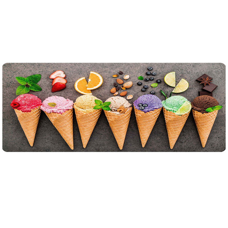 پادری مدل جلو سینکی طرح بستنی قیفی L46_620 سایز 46x109 سانتی متر