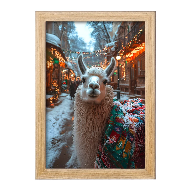 تابلو خندالو مدل لاما کد F8566