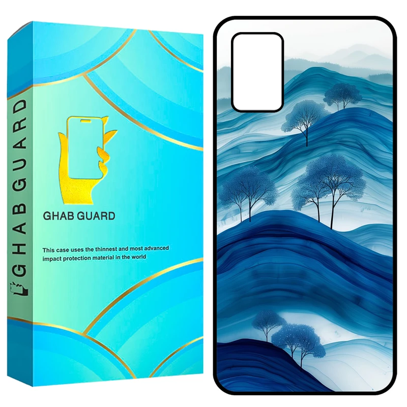 کاور قاب گارد طرح نقاشی مدل GCHPA03S مناسب برای گوشی موبایل سامسونگ Galaxy A02s / M02s / A03s  