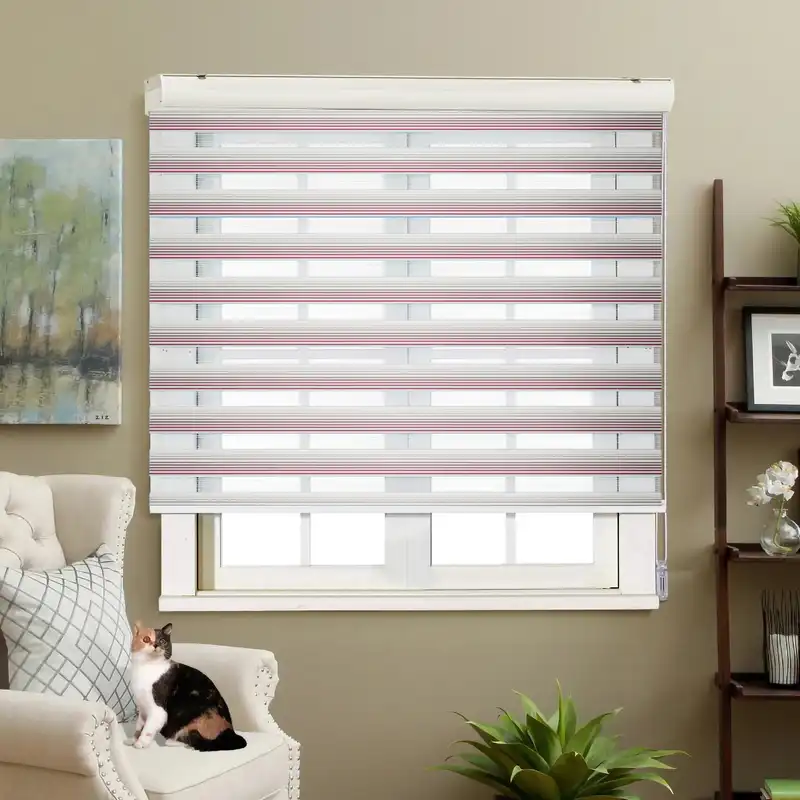 پرده زبرا زیو کد 3018 سایز 155X200 سانتی متر