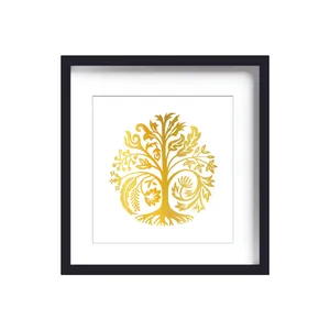 تابلو طلاکوب زرکات طرح درخت مدل Tree