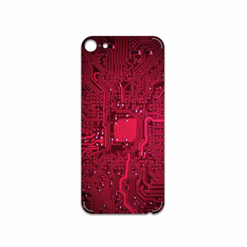 برچسب پوششی ماهوت مدل Red-Printed-Circuit-Board مناسب برای گوشی موبایل اپل iPod touch 6th generation