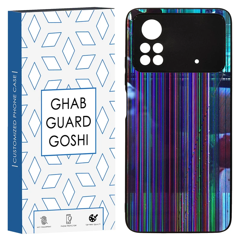 کاور قاب گارد گوشی طرح صفحه شکسته کد TPU-196 مناسب برای گوشی موبایل شیائومی POCO M4 PRO 4G