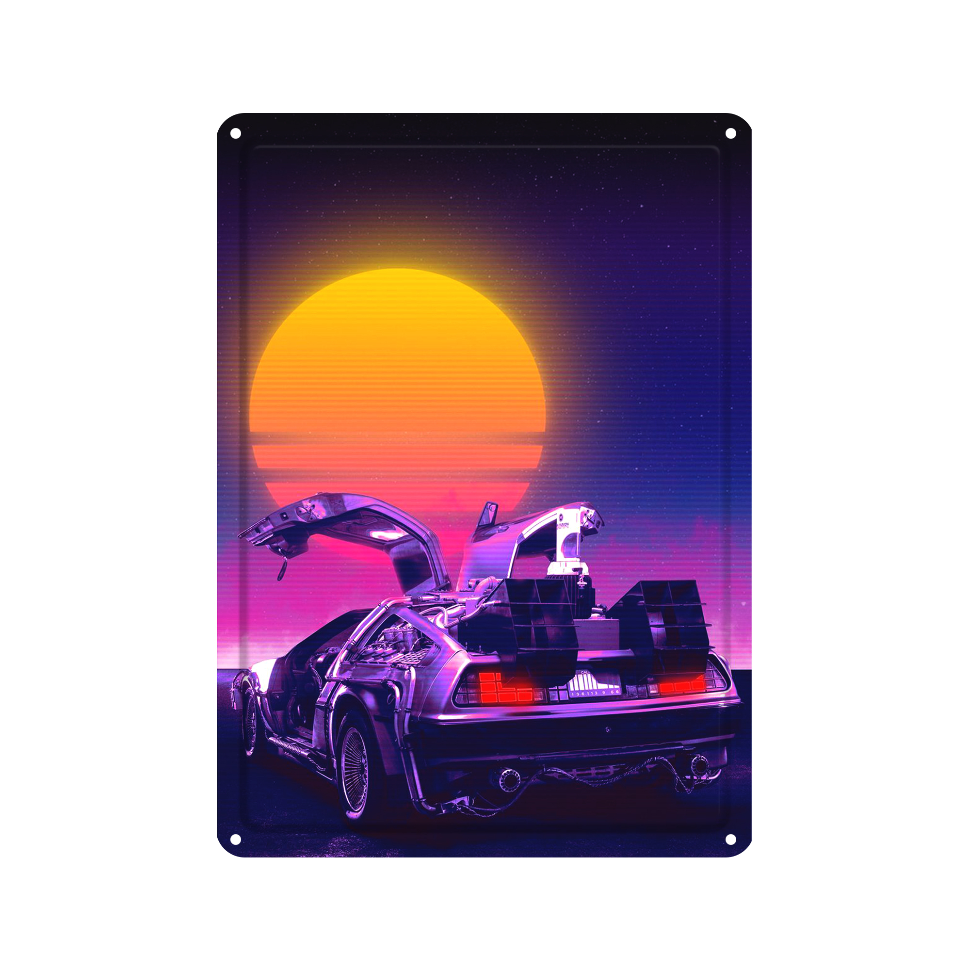 دیوارکوب مدل فیلم کد s 1613 back to the future