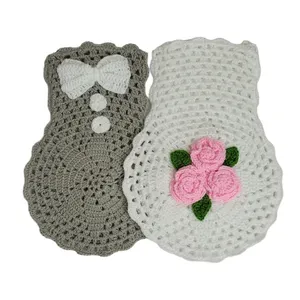 لیف حمام مدل عروس و داماد مجموعه 2 عددی