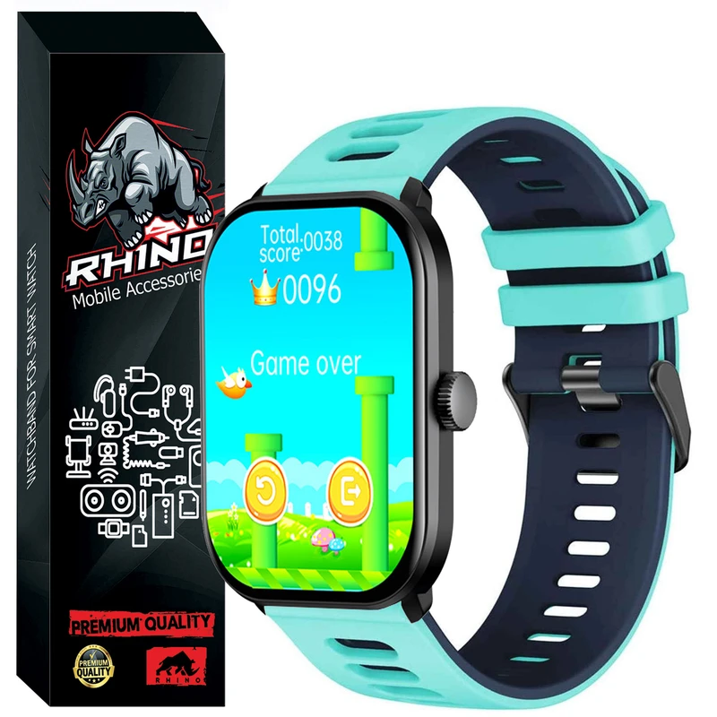 بند راینو مدل Silic-2C مناسب برای ساعت هوشمند گلوریمی GS1 PRO 2023