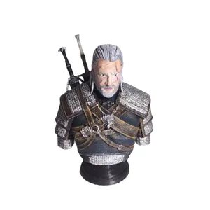 فیگور مدل نیم تنه طرح ویچر ارتفاع 11 سانتی متر