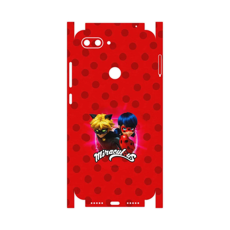 برچسب پوششی ماهوت مدل Ladybug and Cat Noir-FullSkin مناسب برای گوشی موبایل شیائومی Mi 8 Lite