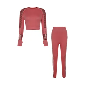 ست تی شرت و لگینگ ورزشی زنانه ام تی سی مدل 131-2