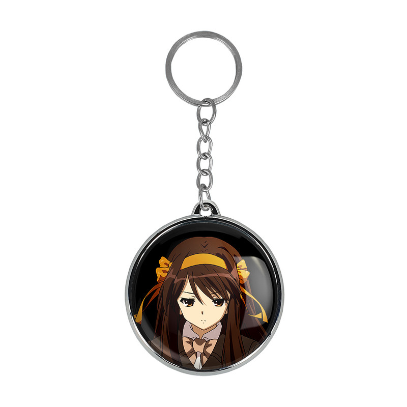 جاکلیدی خندالو طرح انیمه ناپدید شدن هاروهی سوزومیا The Disappearance of Haruhi Suzumiya مدل دوطرفه کد 2434024337 جاکلیدی خندالو طرح انیمه ناپدید شدن هاروهی سوزومیا The Disappearance of Haruhi Suzumiya مدل دوطرفه کد 2434024337